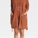 Stars Above Women Cozy Yarn Robe - Rust color Xs/S Photo 1