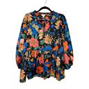 Umgee  Spring Into Fall Floral Boho Top Size XL Photo 0