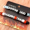 Hot Topic  Angel & Devil BFF Kandi Bracelets Photo 0