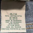 Northern Reflections Vintage  Jeans High Rise Mom Medium Wash Denim Ribbon Hem Photo 7