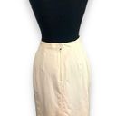 Ralph Lauren Vintage  Purple Label Off White Silk Skirt Photo 6