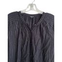 Rails ‎ Bella Gilded Stripe Black Long Sleeve Shirt Mini Dress Size XS Revolve Photo 4