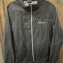 Columbia Classic Outdoors Black  Breathable Lightweight Rain Jacket XL neck zipup Photo 0