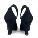 Christian Dior DIOR DIOROUND WEDGE SUEDE ANKLE STRAP PUMPS Photo 5