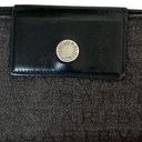 Bvlgari Bulgari logo authentic vintage long logomania in gray denim wallet Photo 0