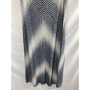 Max Studio  Chevron Stripe Maxi Skirt Size Medium Photo 4