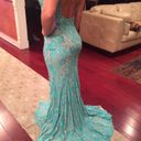 Jovani Lace Prom Dress Pageant Gown Backless Formal Photo 0