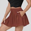 Halara High Waisted Shirred Plicated Side Pocket Wide Led Casual Shorts Photo 0