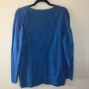 Gap  Sweater Blue V Neck Knit Women’s Sz XXL GUC Silk Blend Photo 10