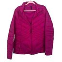 Champion Women's XL  C9 Venturedown Magenta Winter Puffer Coat Jacket Full Zip Photo 0