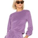 LPA NWT  Revolve French Terry Viola Sweatshirt Size Medium Photo 0