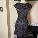 RD Style  Black Patterned Dress Photo 3