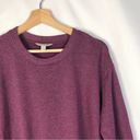 Orvis  Purple Fleece Lined Pullover Crewneck Sweatshirt M Photo 3