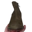 Blondo Nelli Waterproof Ankle Bootie Nutbuck Leather Olive Green Size 6.5 Photo 9