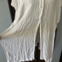 l*space Anita White Coverup Tunic Shirt Photo 5