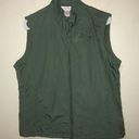 Northern Reflections Vintage 90"s  sage green embroidered outdoor Vest Size:Large Photo 0