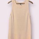 White House | Black Market  Sleeveless Sweater Dress in Pink Metallic - size XL Photo 0