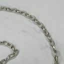 The Moon  and Star Silver Tone Metal Chain Link Belt OS One Size Photo 8