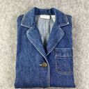 Liz Claiborne 1990’s  Denim Chore Three Pocket Jean Jacket Women's Small Photo 11