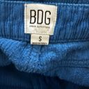 BDG Urban Outfitters  High Waisted Blue Corduroy Shorts Size Small Photo 4