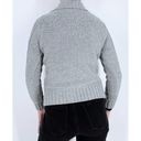 st. john's bay St. John’s Bay Petite Gray Cable Knit Sweater Cardigan PS Photo 6