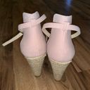 Jessica Simpson Baby Pink Wedges Photo 2