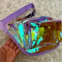 Urban Outfitters Light Purple Clear Holographic Fanny Pack Photo 1