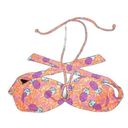 American Eagle  Pineapple Bikini Swim Top Small Photo 0