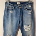 Hudson Leigh Distressed Boyfriend Button Fly Jeans Photo 4