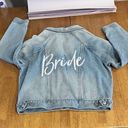 Madewell  "BRIDE" JEAN JACKET WOMENS SIZE XS Photo 6