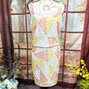 Romeo + Juliet Couture  Beaded Dress - White/Orange/Yellow - size L Photo 2