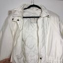 London Fog Towne  Puffer Winter Jacket with Fur Lined Detachable Hood White Photo 2
