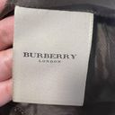 Burberry  Sz 2 Wool Nova Check Button Front Jacket Mid Length Green Photo 11