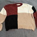 Pink Lily Color block sweater Photo 0