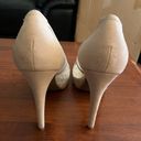 GUESS Cacei woman's heels beige natural rhinestones evening formal Size 8.5M Photo 4