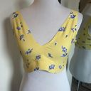 Parade Underwear Parade Size 2 Yellow Floral Bralette  Photo 0