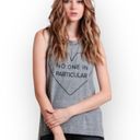 Lovers + Friends new  ᯾ No One in Particular Muscle Tee Tank ᯾ Sweatshirt Grey ᯾ Photo 4