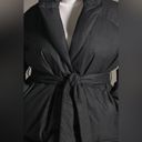 Bernardo NWT Anthropologie  Wrap Puffer Jacket Plus Size 1X Black Belted Coat Photo 3