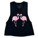 Fifth Sun Flamingo Muscle Tank Top Photo 0