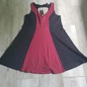 Torrid NWT  Sleeveless V-Neck Keyhole Back Colorblock Dress Photo 5