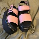 Dr. Martens BRAND NEW  VOSS II ATHENA
LEATHER STRAP PLATFORM SANDALS size 5 Photo 2