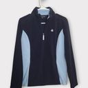 Brooks Brothers  346 Two Toned Fleece Quarter Zip Pullover S Photo 0