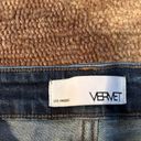 Vervet Los Angeles by Flying Monkey Distressed Frayed Skinny Jeans Size 27 Photo 1