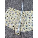 American Eagle vintage y2k  pj loungewear shorts yellow floral cotton S coquette Photo 8