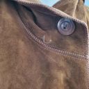 Vera Pelle Vintage  Sasha Reversible Lightweight Soft Leather Hooded Jacket S Photo 13