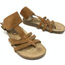 Circus by Sam Edelman  Women's Sz 8 Katie Strappy Sandal Flat Faux Suede Tan Photo 2