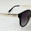 Quay Australia  Date Night Round Sunglasses Black Photo 4