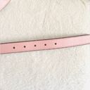 Coach  NWT Horse & Carriage Signature Buckle Belt, Pink, Size Large $128 Photo 6