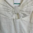 Sofia Vergara NWT  white eyelet lace peekaboo sleeveless top size 5X Photo 2