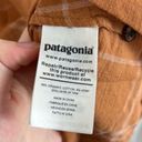 Patagonia  Lightweight A/C Long Button Front Checkered Hemp Cotton Casual Skirt Photo 4